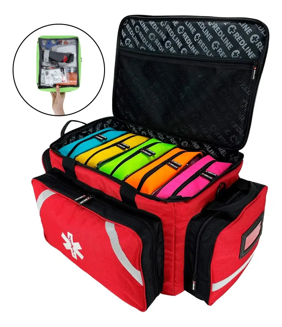 Mochila Jumbo First Aid Kit com organizadores