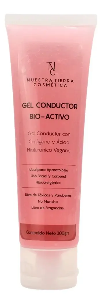 Gel condutor com colágeno e Ac. Hialurônico vegano 100grs