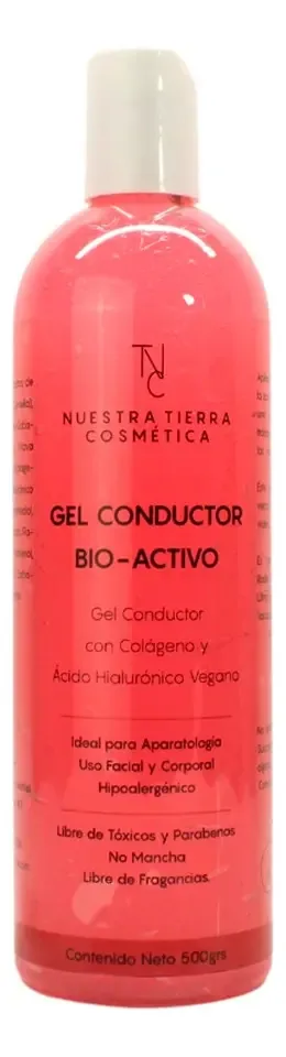 Gel Condutor Com Colágeno E Ac. Hialurônico Vegano 500grs