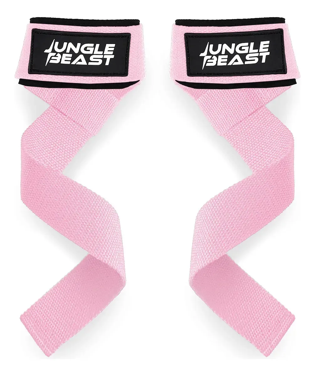 Jungle Beast - Alças de elevação - Alças de ginástica cor rosa