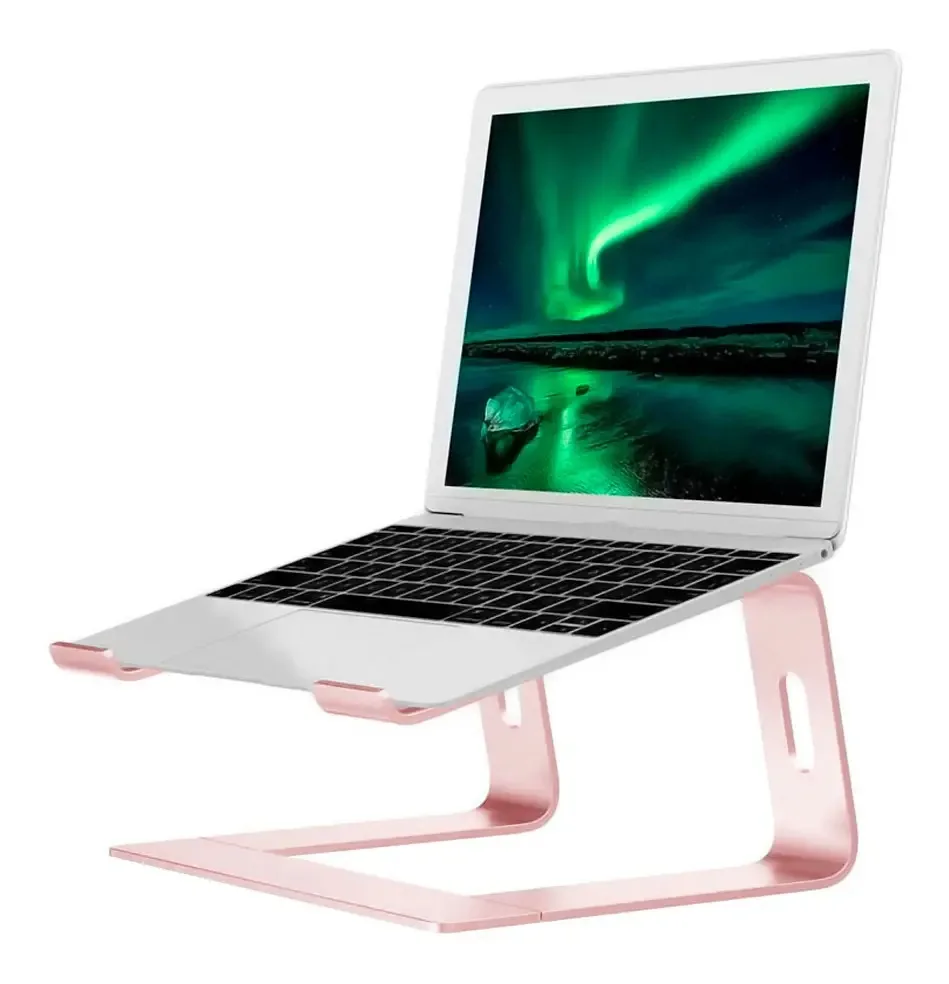 Suporte fixo para notebooks e netbooks KECO Premiun KE-0028 Rosa