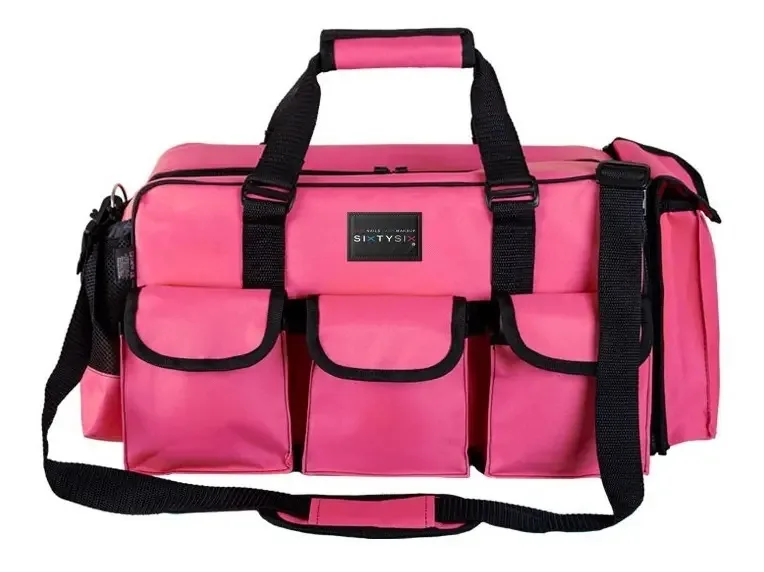 Bolsa organizadora para maquiagem, unhas, cabeleireiro, lashista