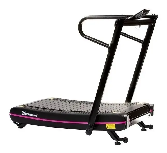 Esteira mecânica UniFitness 001 cor preto