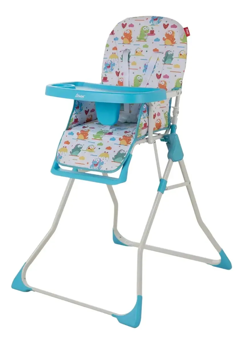Cadeira azul ajustável ultracompacta Periquera D Bebe Light