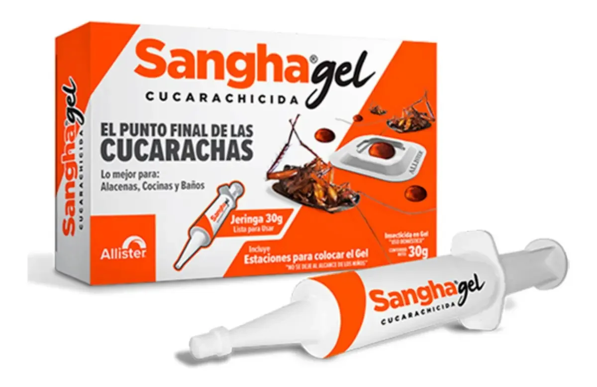 Gel de veneno para baratas Sangha mata baratas. Seringa 30