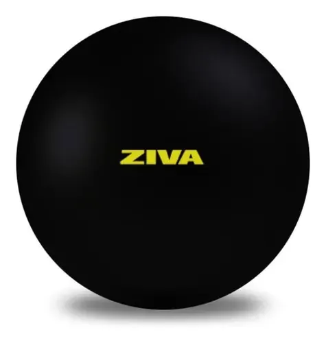 Bola de Pilates Ziva 25 cm, cor preta