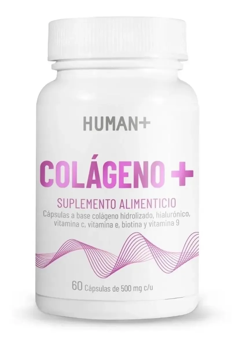 Colágeno hidrolisado, biotina e vitamina E 60 cápsulas Human+