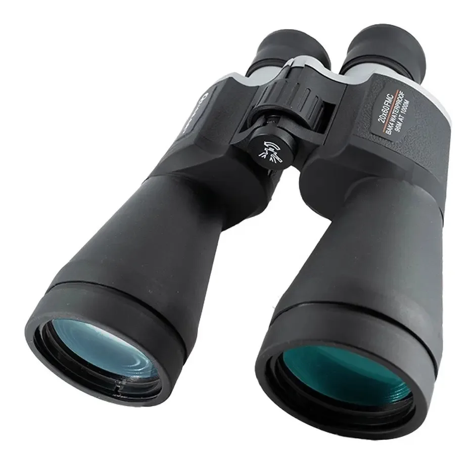 Binóculos Quasar Qv60 Venture 20x60 impermeáveis Fmc Bak4 pretos