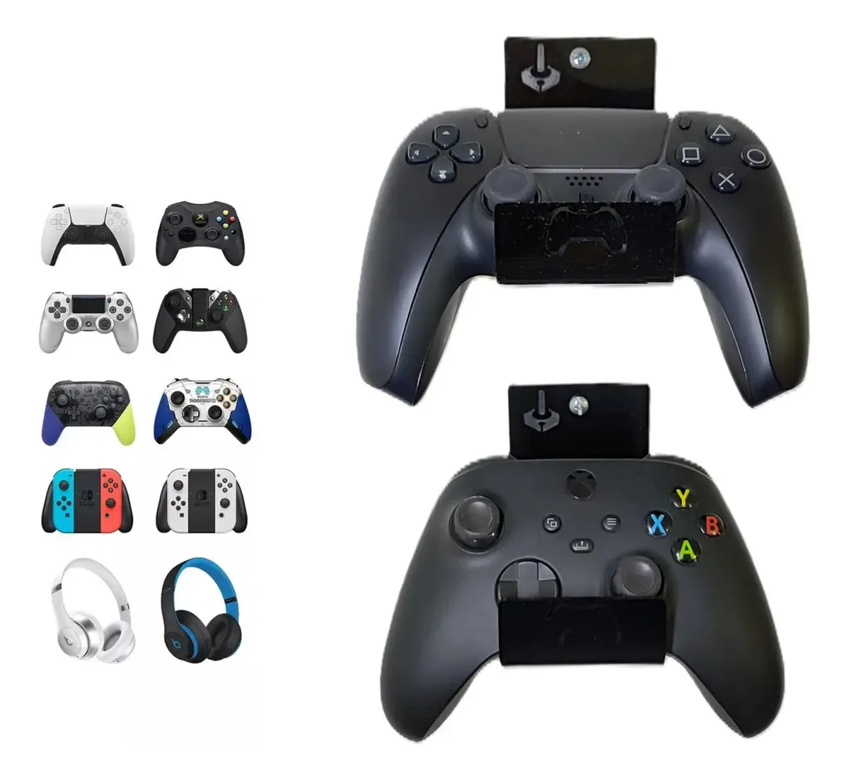 O controlador Acrigamer significa Ps5, Xbox. Cor: Preto