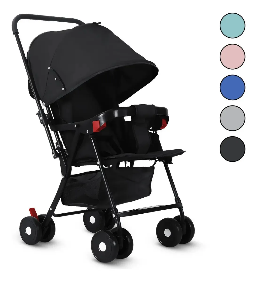 Carrinho de passeio Blick SB-204 preto