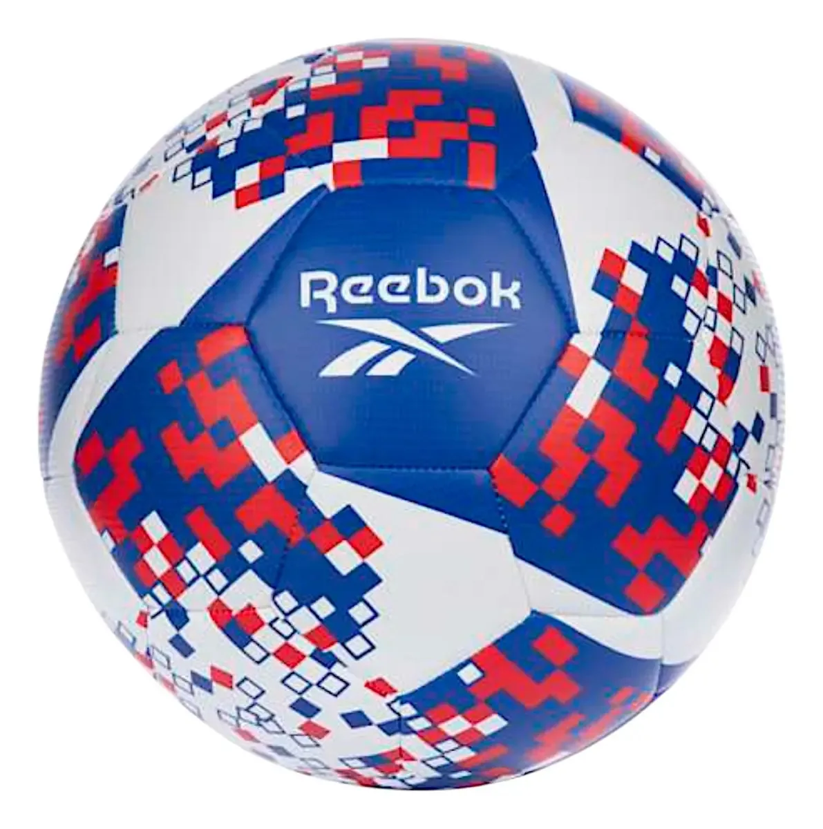 Bola de futebol Reebok Bola de futebol de grama sintética azul #4 cor branca