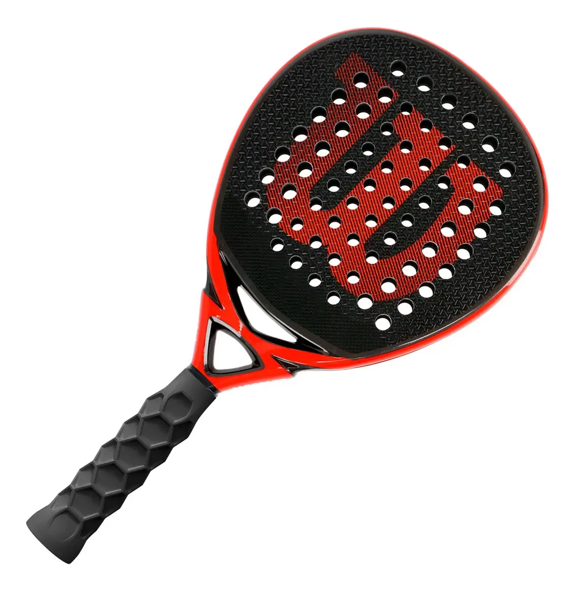 Alça de raquete de padel antiderrapante preta Denish