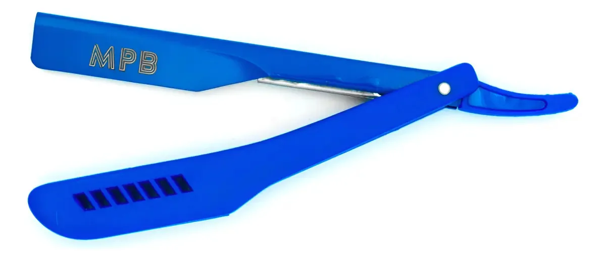 Lâmina de barbear azul Old Scull Mlb Razor