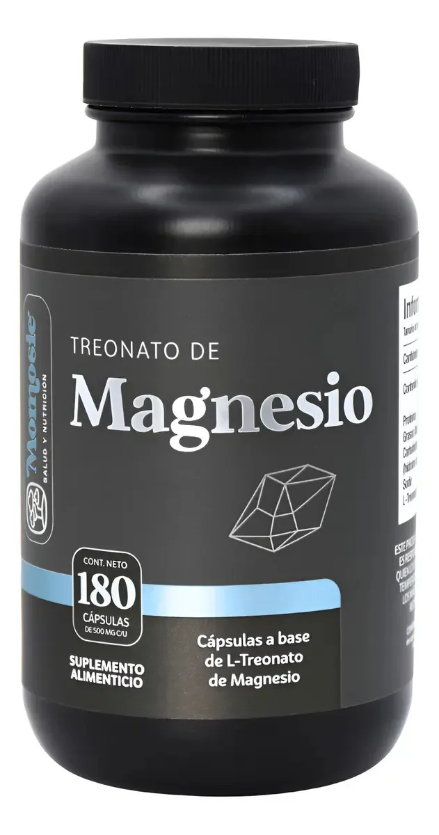 Treonato de magnésio Momosie 180 cápsulas de treonato de magnésio aromatizado
