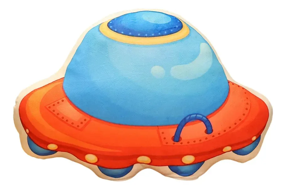 Almofada OVNI de pelúcia Alien Cute Kawaii Fun Plush