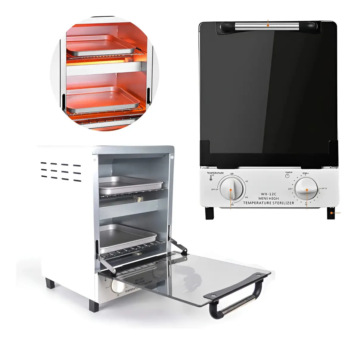 Esterilizador de manicure Eebou Autoclave, 1 peça
