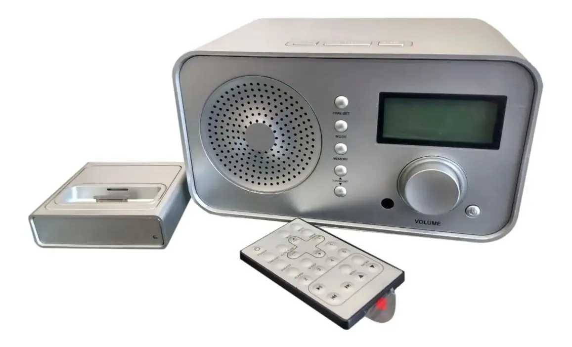 Rádio Eton Sound 100 Am / Fm Pronta Prata