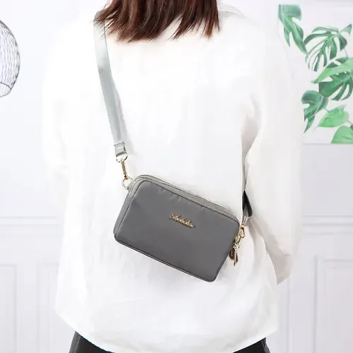 Bolsa de ombro, bolsa de ombro, bolsa feminina, cor cinza, 03, ombro suspenso