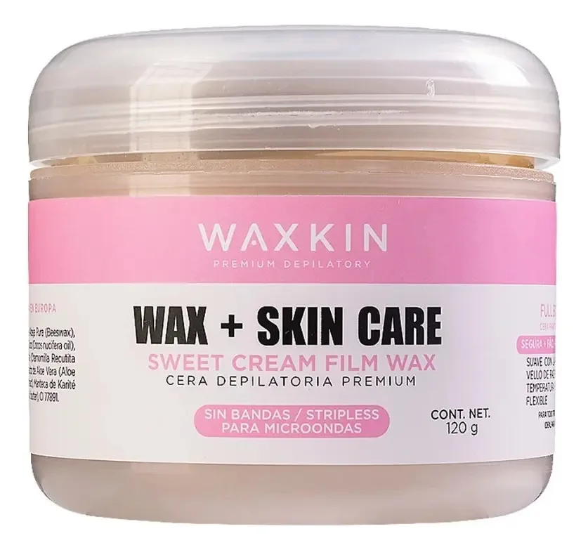 Pacote 2 Ceras Espanhola Premium Waxkin Sweet Cream Micro 120g