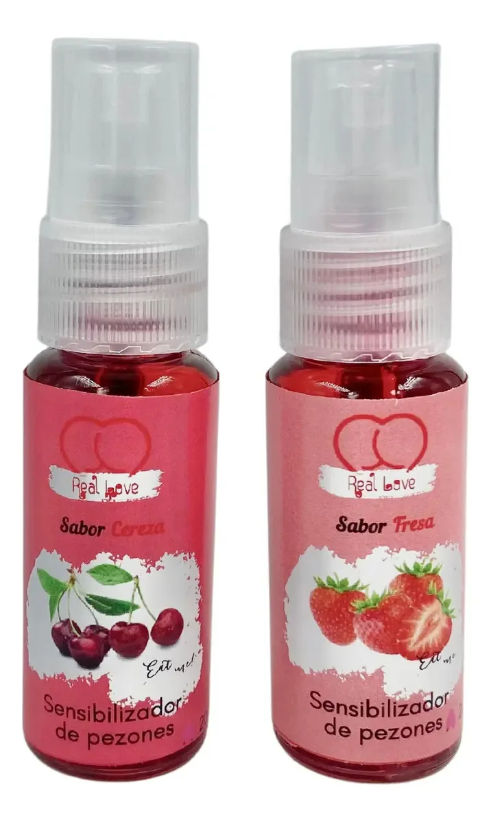 Sensibilizador Mamilos, Clitóris E Zonas Erógenas +20ml Sabor Morango