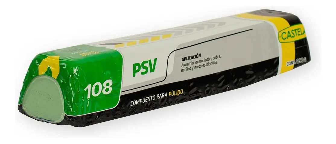 Barra de polimento Castelan Green Solid Polish Psv 108