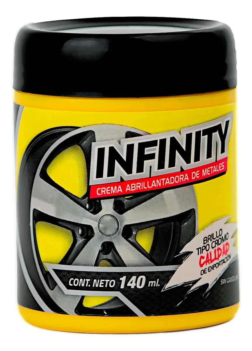 Pasta de polimento de metal Castelan Infinity 140 ml
