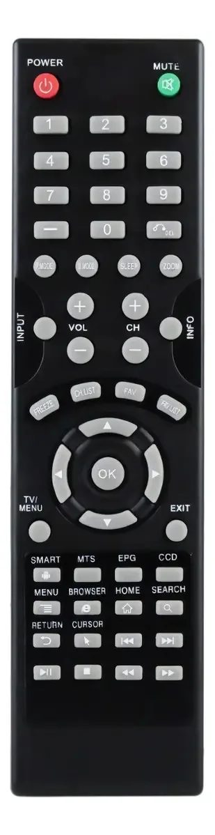 Controle de tela Vios Smart Tv