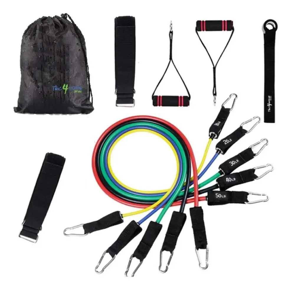 Tec4home Kit Sliders + Bandas de Resistência + Corda de Pular de Alumínio - Ideal para Treinamento Crossfit Box - Conjunto de Corda 3 Bandas de Resistência 2 Sliders Bolsa para Transporte