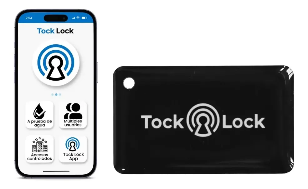 Cartão RFID de controle de acesso Tock Lock (pacote 10)