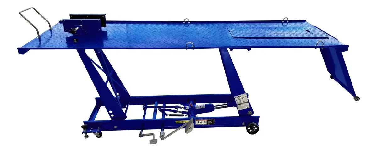 Plataforma de motocicleta hidráulica pesada de 500 kg