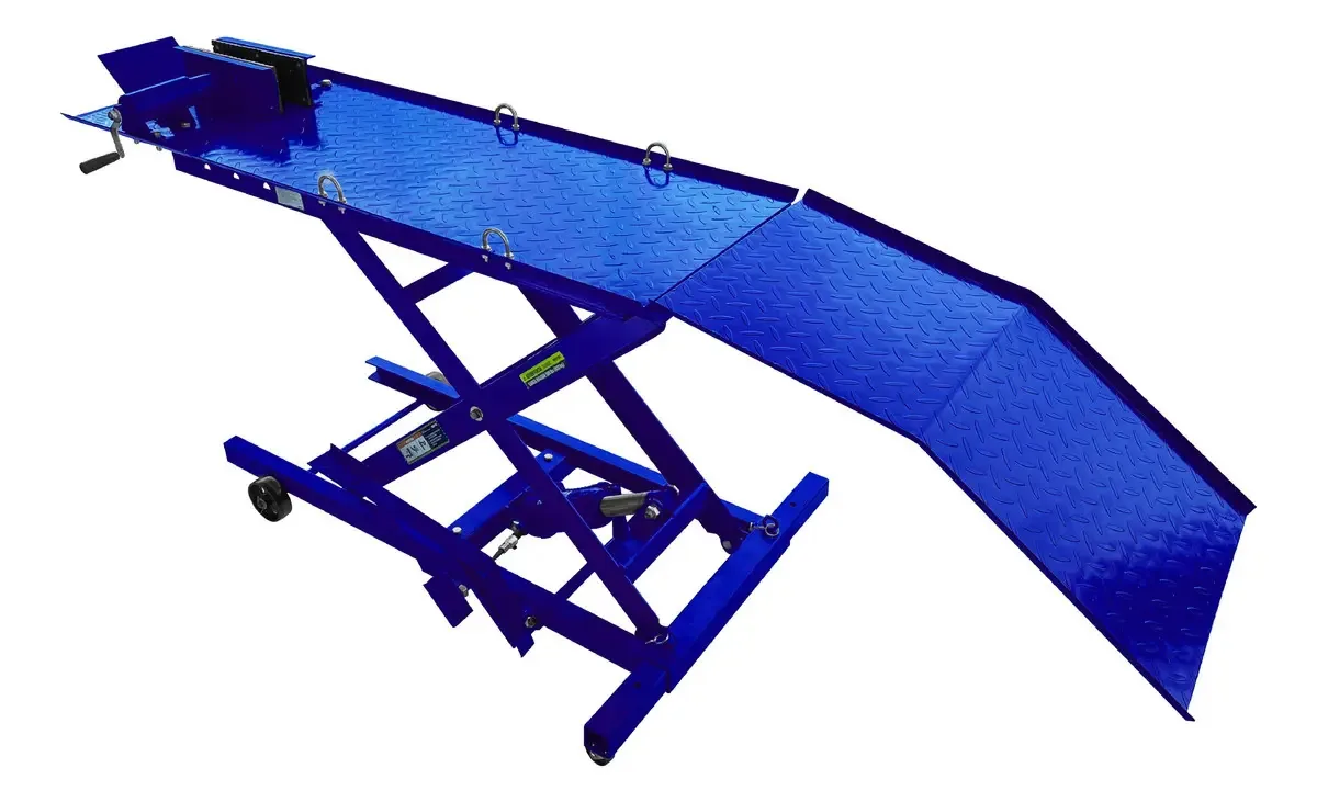 Plataforma hidráulica de motocicleta Hantec de 400 kg