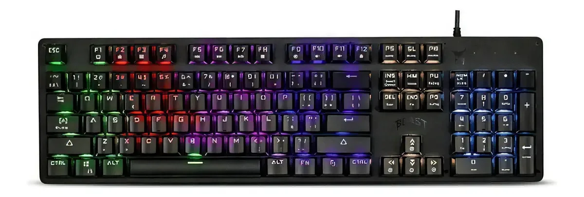 Teclado mecânico para jogadores Stf Abysmal Armor