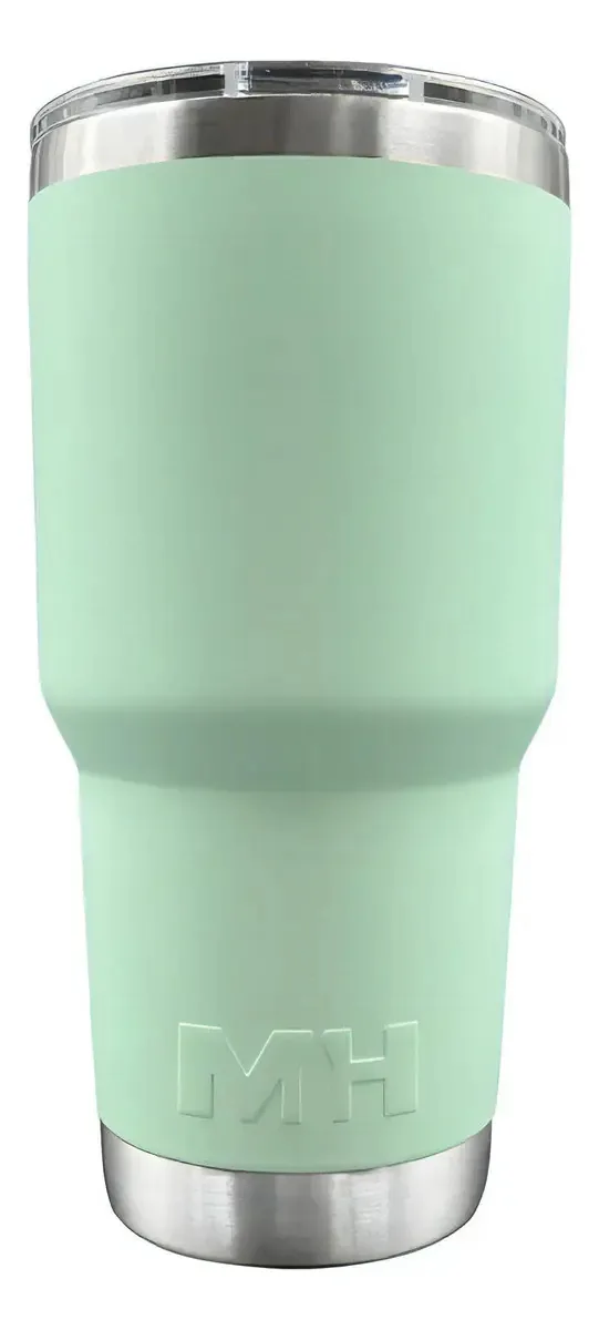 Copo térmico Master Holder, tampa antiderrame de calor/frio, aqua, 30 onças