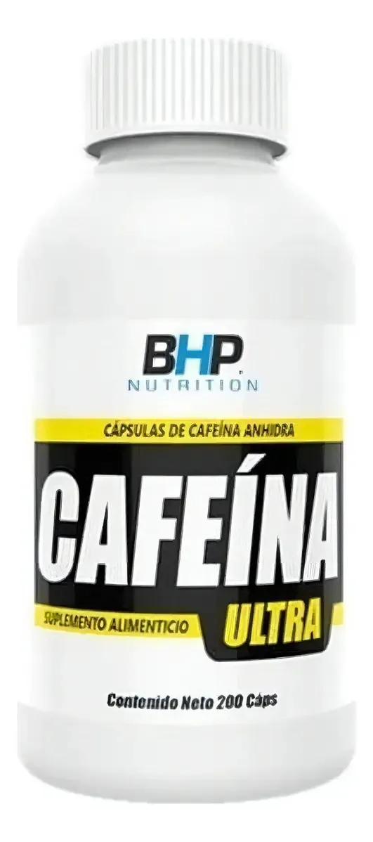 Cápsulas energéticas Bhp Ultra Caffeine 200