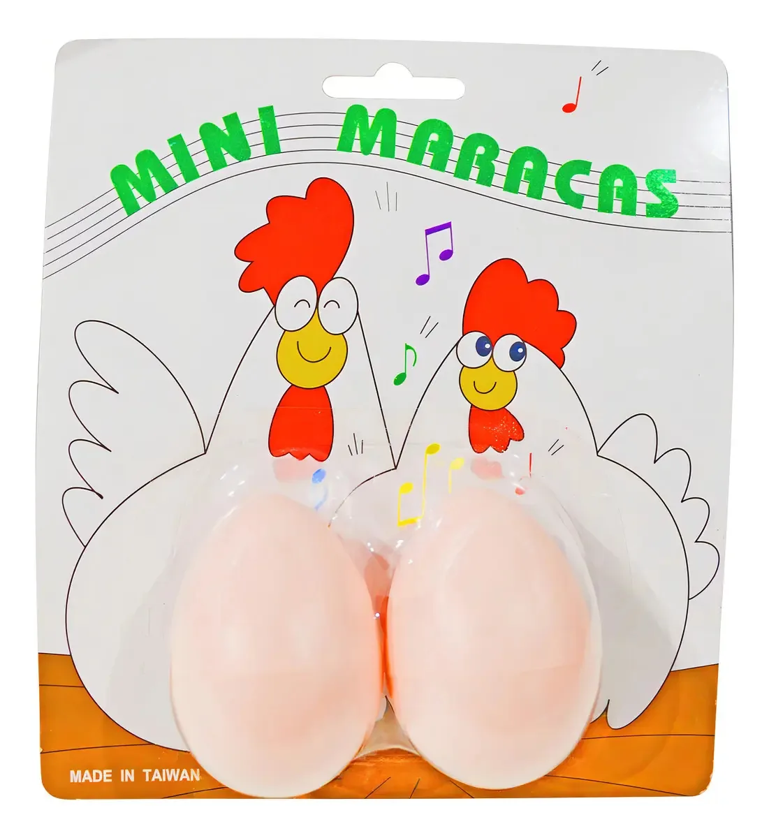Novo par de coqueteleiras Maracas em forma de ovo rosa Beat Osc-48
