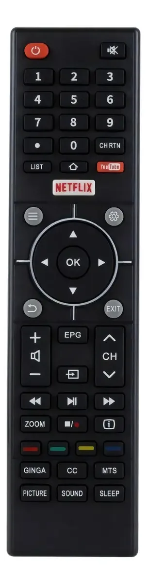 Controle de tela Vios Smart Tv