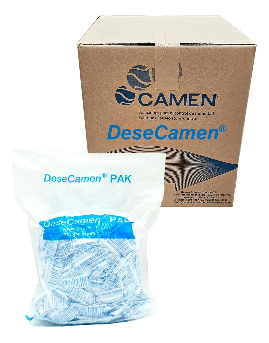 Gel de Sílica 10,000pz - 1g Caixa Atacado - Desecamen® Pak