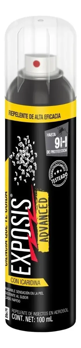 Exposis Advanced Repelente de Insetos em Aerossol X 100ml
