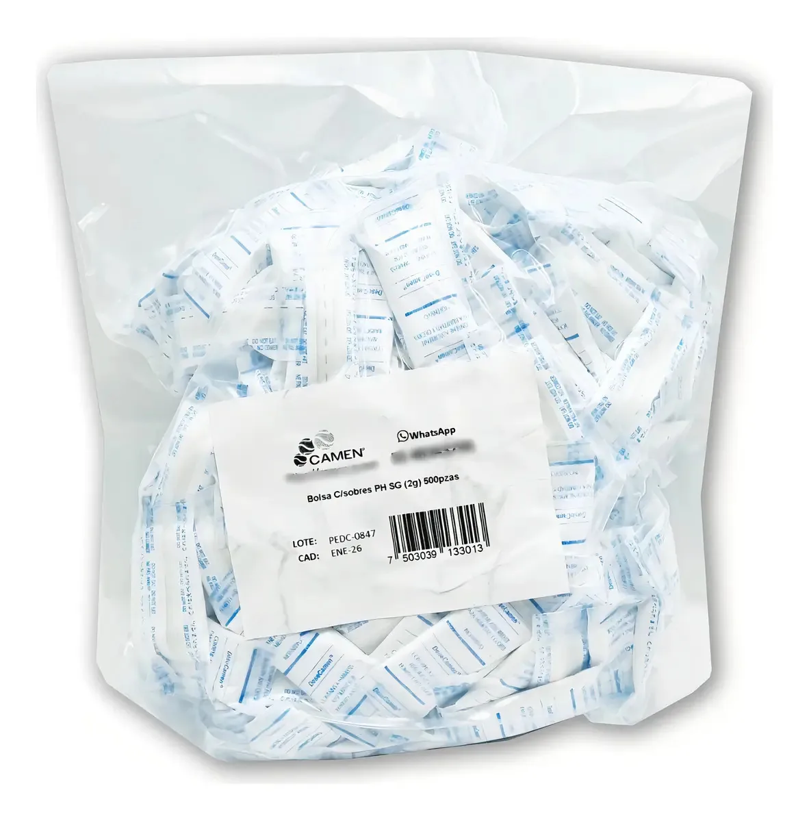 Gel de sílica 2g 500 unidades de gel de sílica para umidade