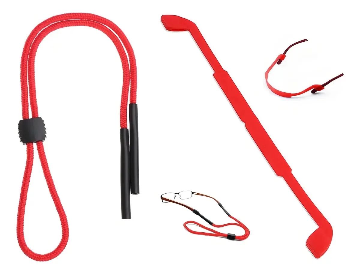Lentes de reposição para óculos Mikafu CORDSCYPLANO vermelho