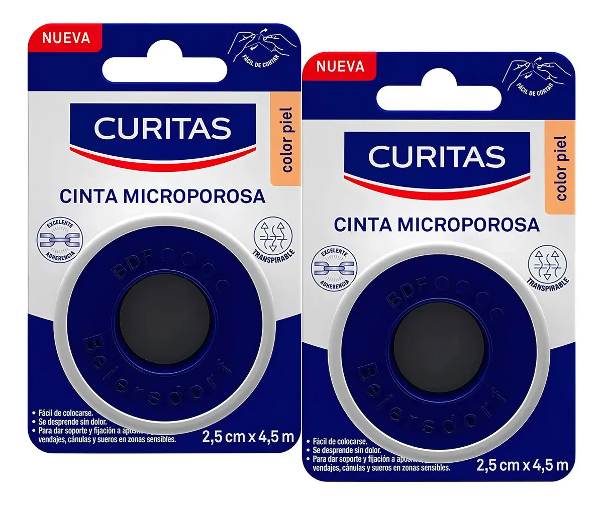Pack De 2 Fitas Pele Microporosa
