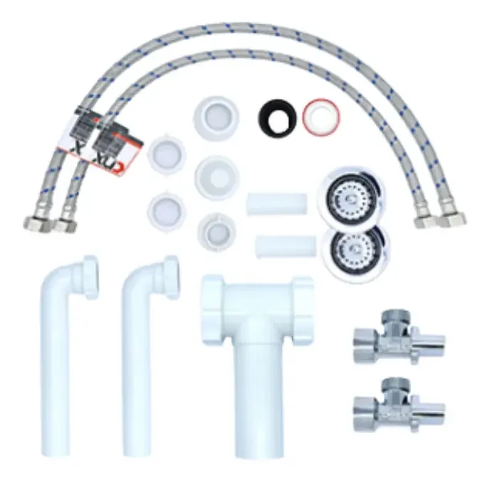 Kit de instalação Meer White Sink