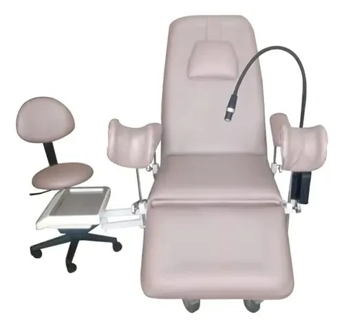 Mesa de exame médico Comfort Pink