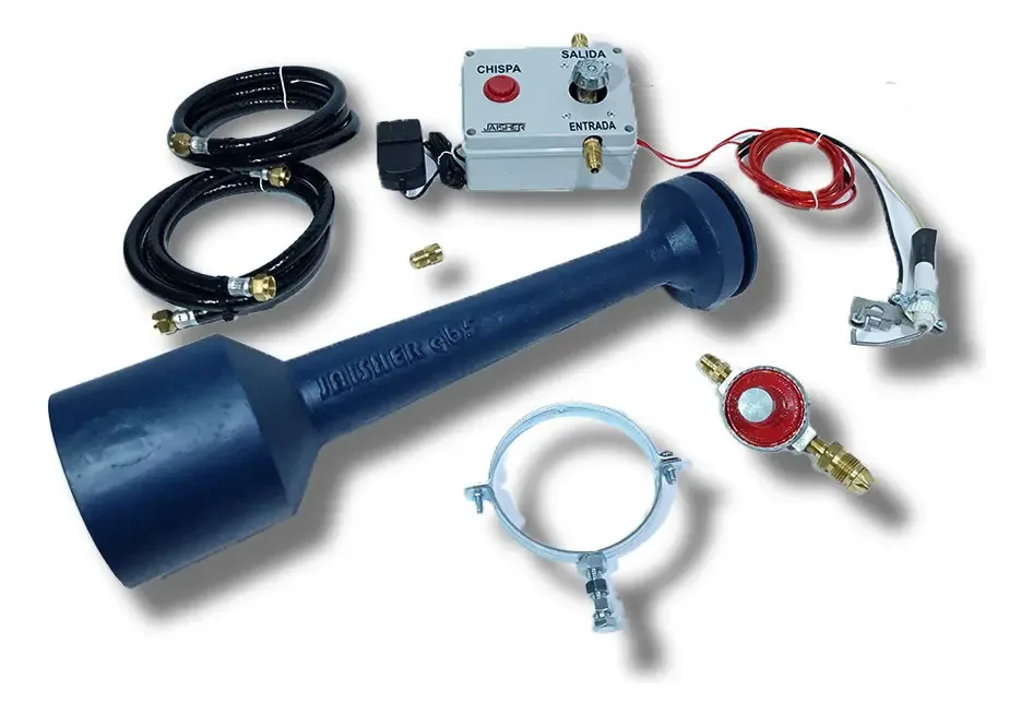 Queimador industrial Jaisher Qb5 com ignição eletrônica