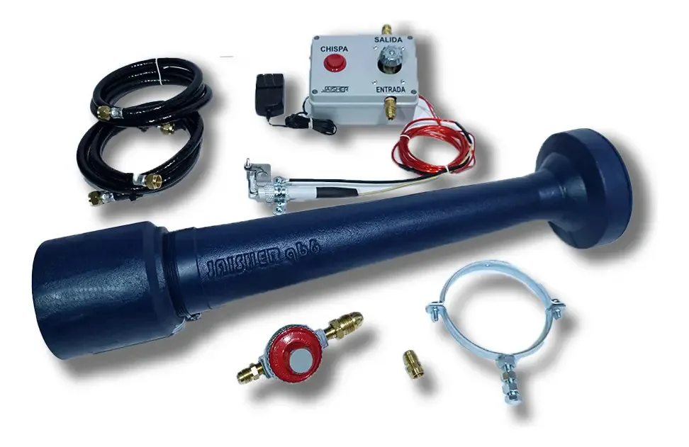Queimador industrial Jaisher QB6 com ignição eletrônica