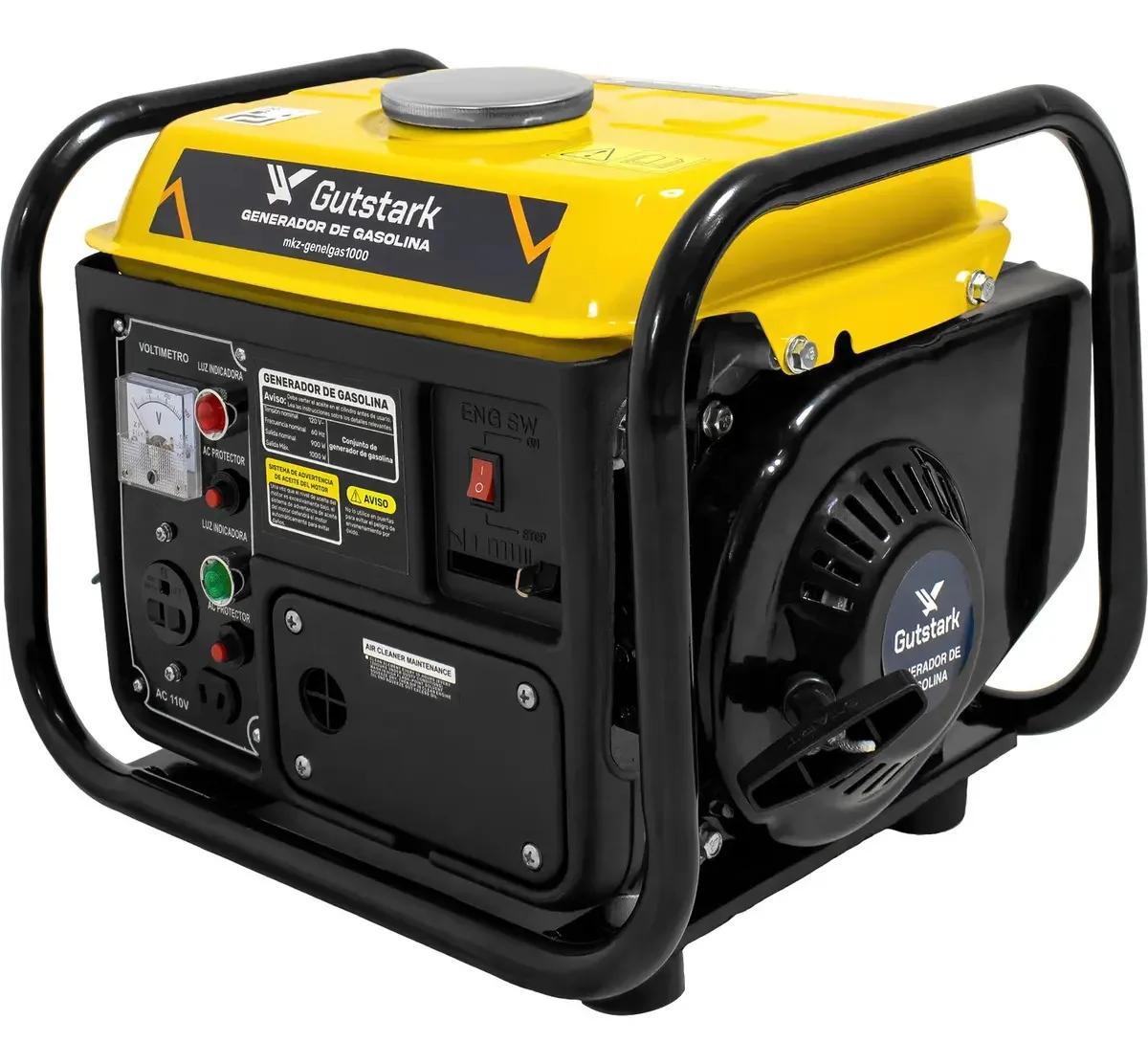 Gerador de energia elétrica a gasolina monofásico 1000w 4.2l