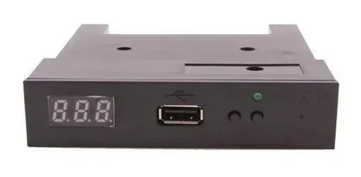Conversor de disquete para USB para teclados Korg Yamaha Roland - preto