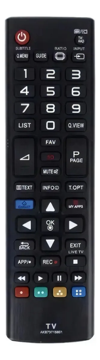 Controle remoto para LG Akb73715601 Smart TV genérica