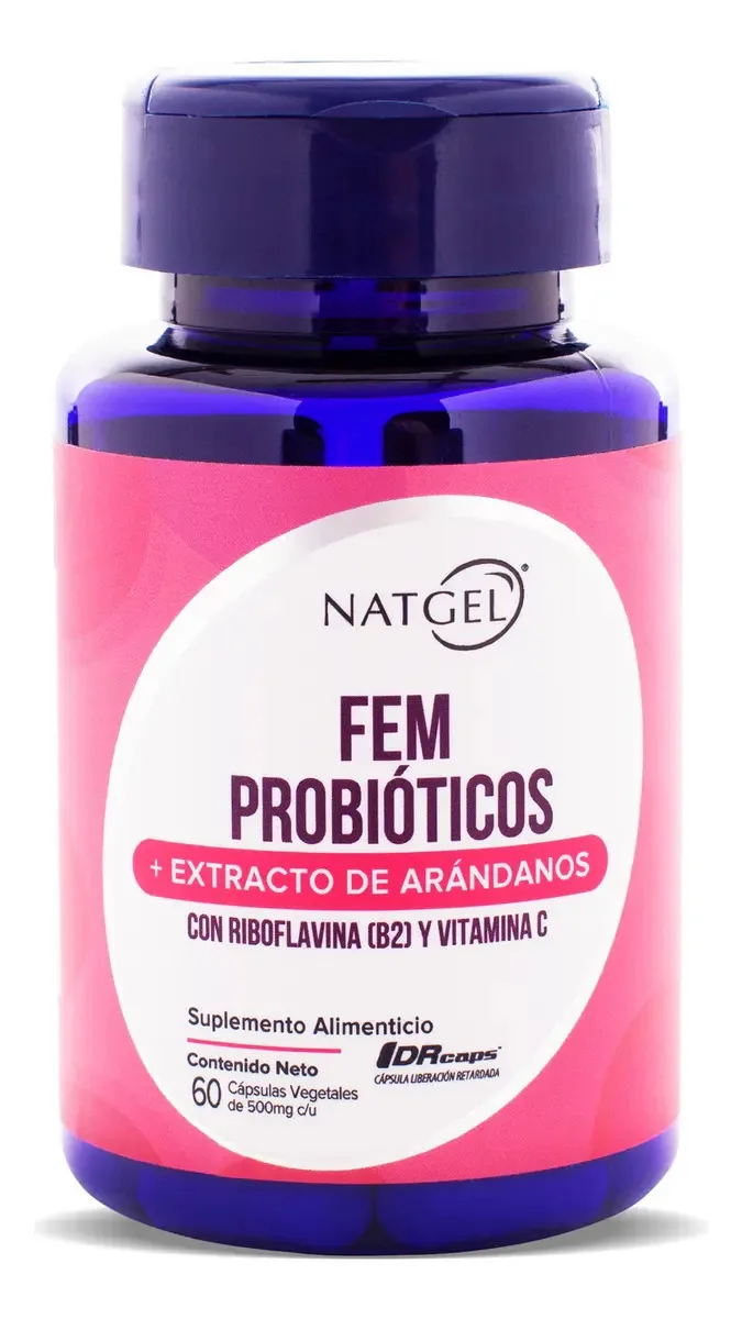 Suplemento em cápsulas NATGEL Suplementos probióticos x 250g
