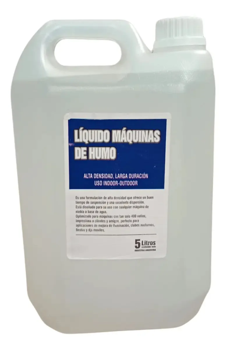 Líquido de fumaça para uso no interior externo - Máquinas de fumaça profissionais de 5 litros